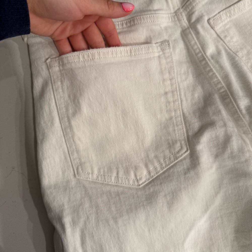 Abercrombie & Fitch - White Ultra High Rise Jeans - Picture 7 of 8